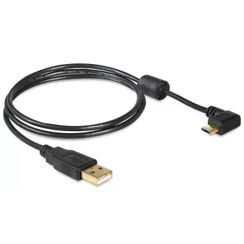 USB-kaapeli DeLOCK 83147 USB 2.0 1 m USB A - Micro-USB B musta