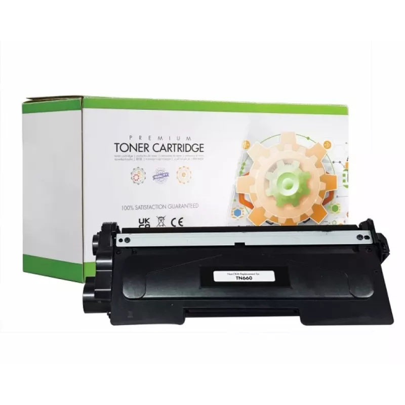 Yhteensopiva Static Control Brother TN-2320 (TN2320), musta