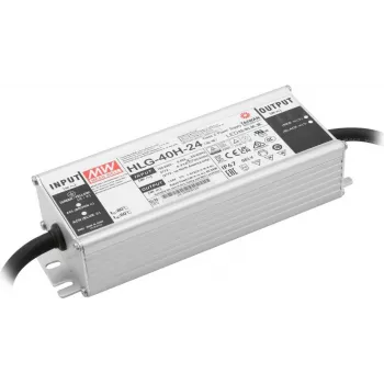 LED-virtalähde Mean Well 40W 24V IP67 – vakiojännitedriveri LED-nauhoille ja valaistukselle