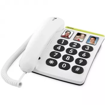 Doro PhoneEasy 331ph langallinen puhelin, valkoinen