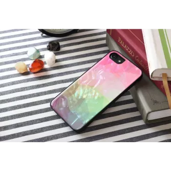 iKins suojakotelo Apple iPhone 8/7 vesikukkakuosilla, musta
