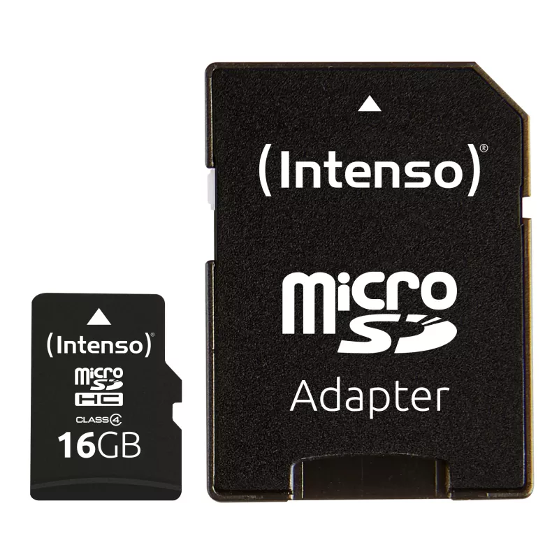 Muistikortti Intenso 16GB MicroSDHC Class 4 3403470