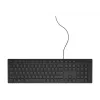 Langallinen täysikokoinen näppäimistö Dell KB216 — QWERTY pohjoismainen asettelu, musta, USB
