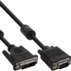 InLine DVI-A-kaapeli 12+5 uros / 15-pin HD uros VGA 2 m