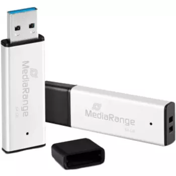 MEDIARANGE USB-muistitikku 64 GB USB 3.0 High Performance alumiini - USB-muistitikku - 64 GB