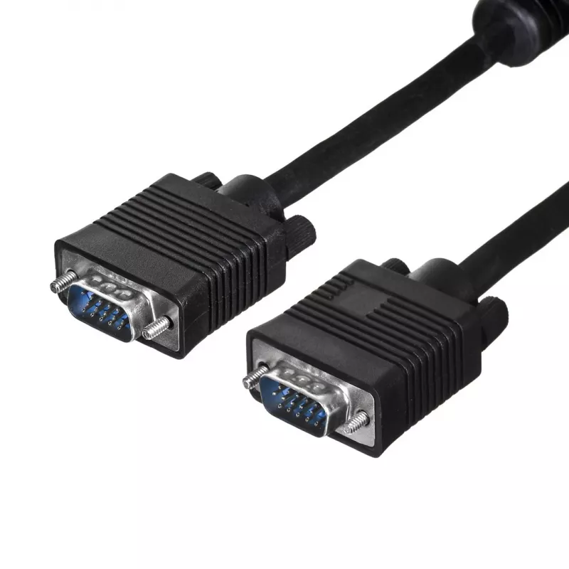 Gembird CC-PPVGA-5M-B VGA-kaapeli VGA (D-Sub) musta