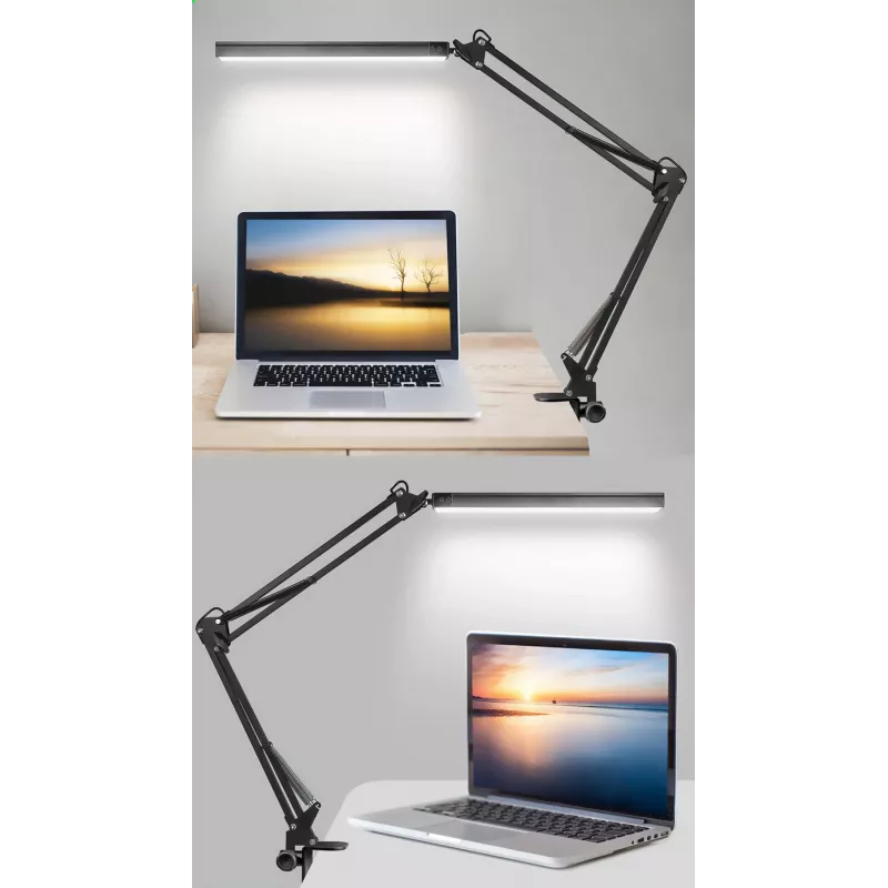 Media-Tech MT224 pöytävalaisin 5,6 W LED musta