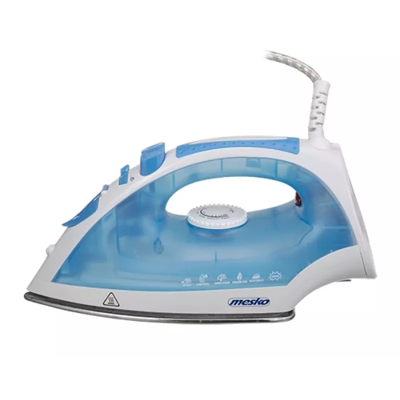 Silitysrauta Mesko MS 5023 johdolla 2200 W sininen/valkoinen