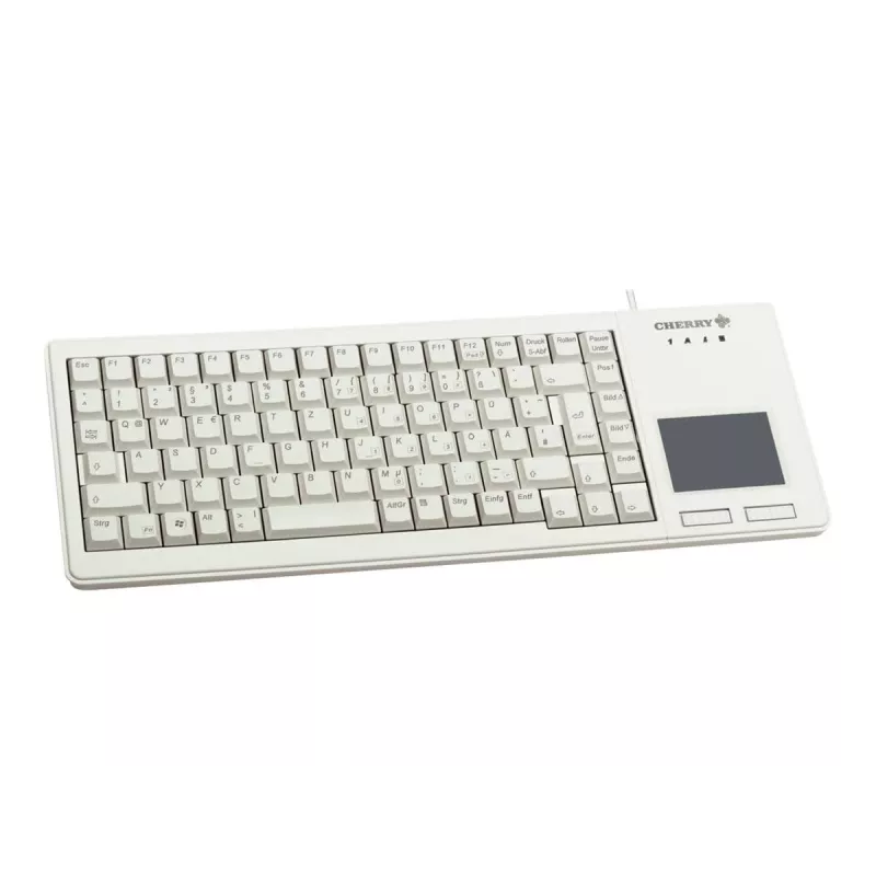 CHERRY XS Touchpad -näppäimistö yleiskäyttöön USB QWERTZ saksa harmaa