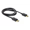 DisplayPort-kaapeli DeLOCK 82585 2 m musta