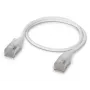 Verkkopatchkaapeli UBIQUITI UACC-CABLE-PATCH-EL-C6A-1M-W — Cat6a, 1 m, RJ-45, läpinäkyvän valkoinen