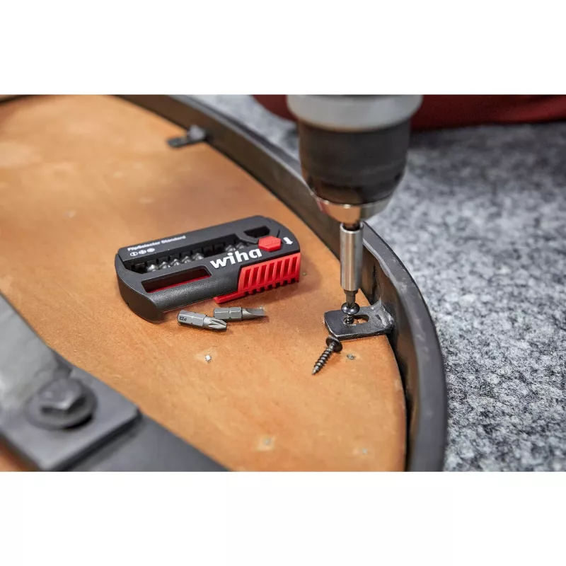 Ruuvimeisselin kärkisarja wiha FlipSelector 39060 — 15 osaa: Phillips, Pozidriv, TORX