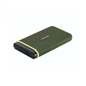 Transcend ESD380C - 1000 GB - USB Type-A - USB Type-C - 3.2 Gen 2 (3.1 Gen 2) - 2000 MB/s - salasanasuojaus - vihreä (TS1TESD380C)