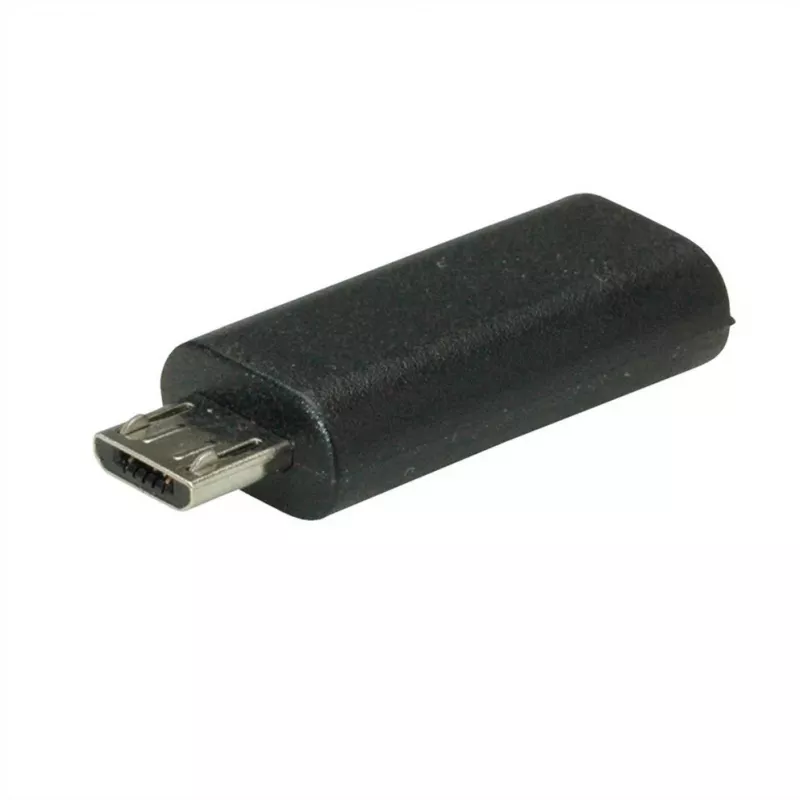 VALUE USB-sovitin - USB-C (uros) käännettävä Micro-USB Type-B (uros)