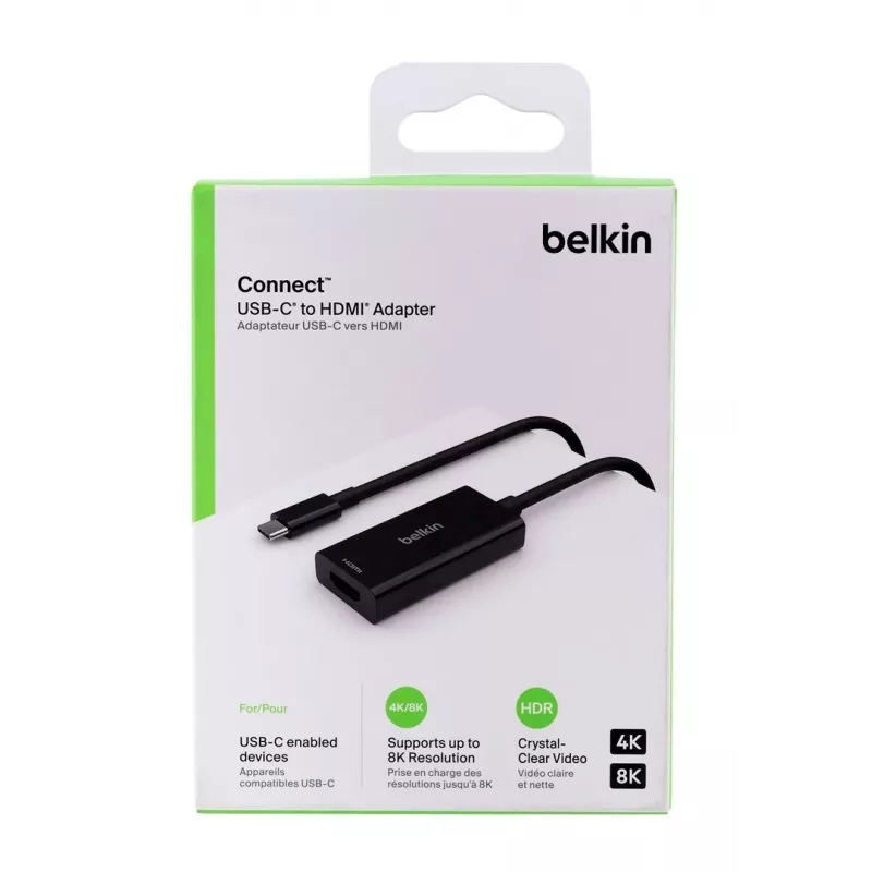 Belkin AVC013BTBK videokaapeliadapteri HDMI Type-A (standardi) USB Type-C musta