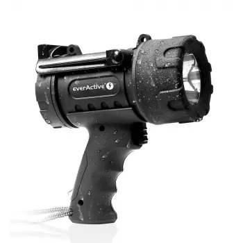everActive SL-500R Hammer uudelleenladattava LED-valonheitin, 500 lm, IP67, USB-C, musta