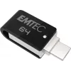 USB-muistitikku Emtec 64 GB USB Type-A Micro-USB T260B