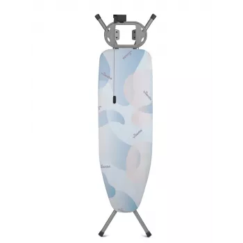 Täysikokoinen silityslauta VILEDA Bravo Plus 143032 — korkeussäädettävä 80–97 cm, silityspinta 380×1200 mm, teräsverkko pöytälevy