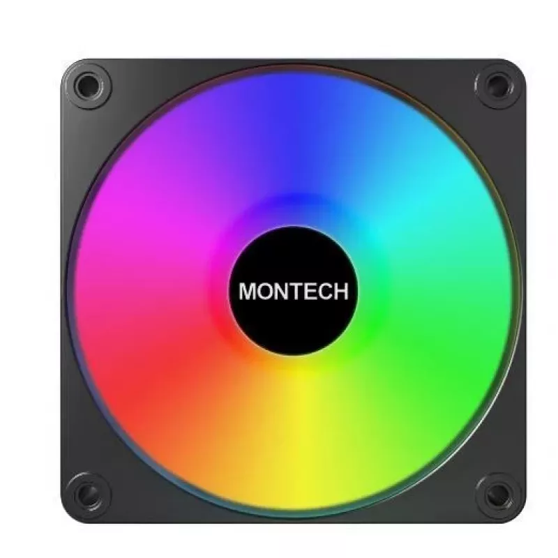 Montech GF120R V2 ARGB tietokonekotelon tuuletinyksikkö 12 cm musta 1 kpl