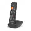 Gigaset C575 analoginen/DECT-puhelin, numeronäyttö, musta