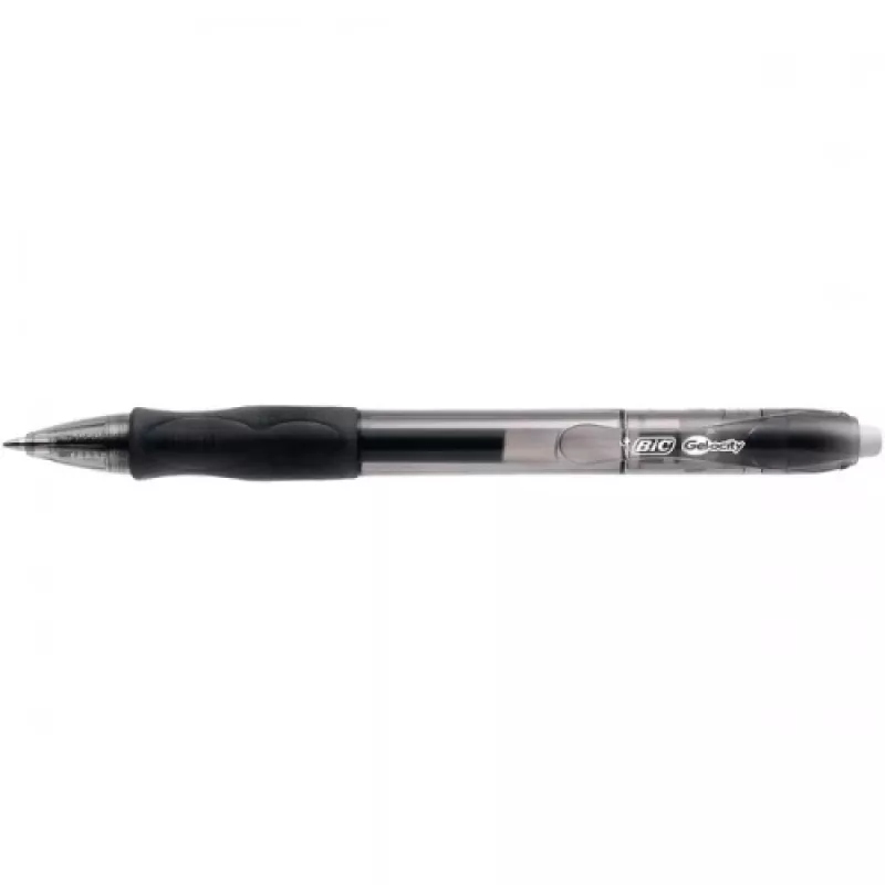 Geelikynä BIC GEL-OCITY 0,7 mm musta — 0,7 mm kärki, musta muste