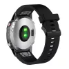 Silikoniranneke FIXED Garmin QuickFit 20 mm -kelloon, musta