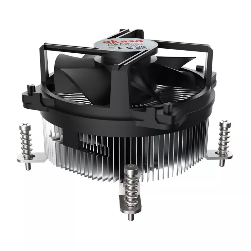 Akasa Intel LGA1700 -prosessorijäähdytin hybridi 9 cm alumiini, musta 1 kpl