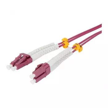 Synergy 21 kuitu-2-säikeinen patchkaapeli 3 m LC-LC 50/125 µm OM4 AD 2 mm taipumaton suojaholkki - monimuotokuitu - 3 m