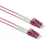 ROLINE kuituoptinen kaapeli 50/125µm OM4 - LC/LC - teräsvahvistettu - LSOH - violetti - 20 m