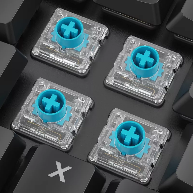 Sharkoon PureWriter W65 näppäimistö peli RF langaton QWERTZ saksa musta