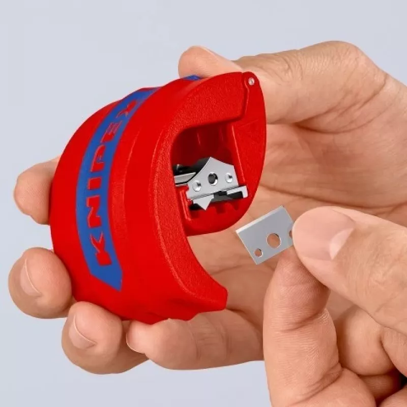 KNIPEX manuaalinen putkileikkuri PVC:lle ja tiivistemuhveille