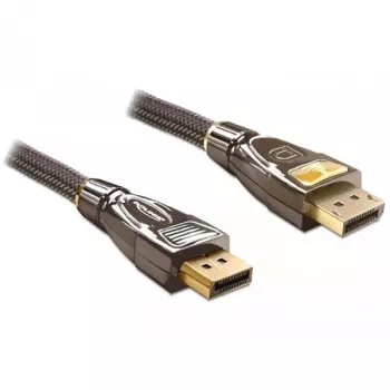 DisplayPort-kaapeli DeLOCK 82770 1 m musta ruskea