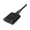 RØDE AI-Micro mobiili äänikortti, 2x 3,5 mm TRS/TRRS -tuloa, 3,5 mm kuulokelähtö, USB-C, musta