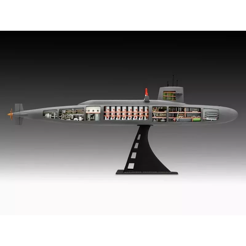 Muovimallilaiva REVELL S.S.B. Abraham Lincoln 1/253 mittakaava rakennussarja