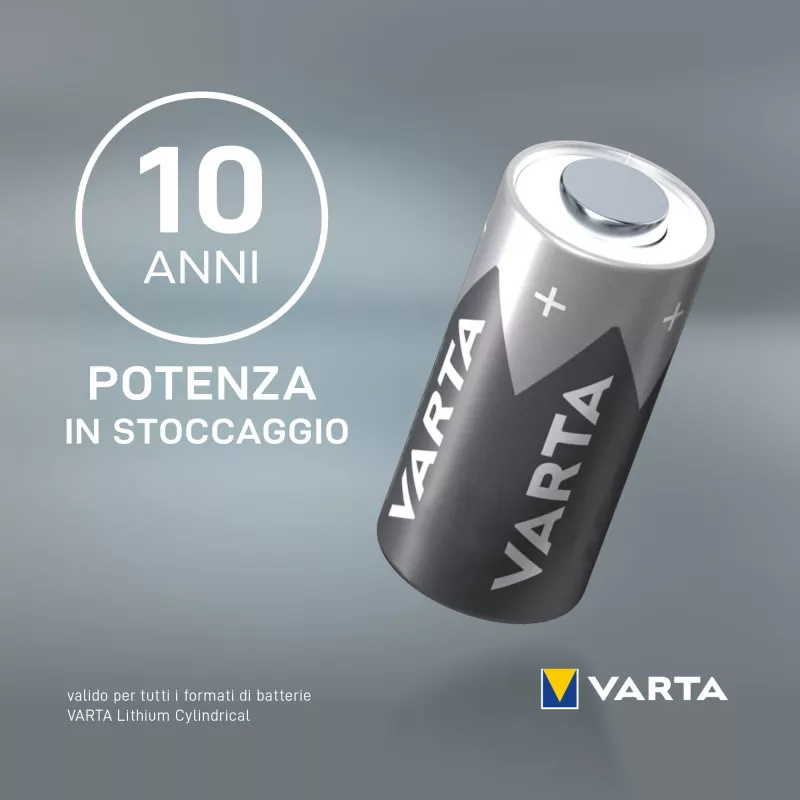 Varta Litium CR123A 3V 1600mAh kameraparisto