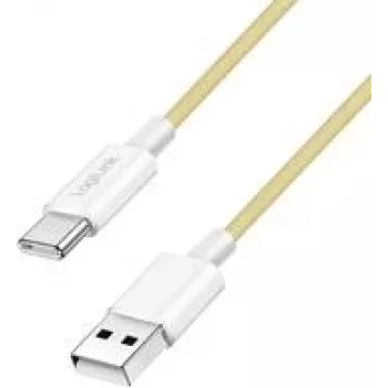 LogiLink USB 2.0 Type-C -kaapeli C/M–A/M 60W keltainen 1,5 m