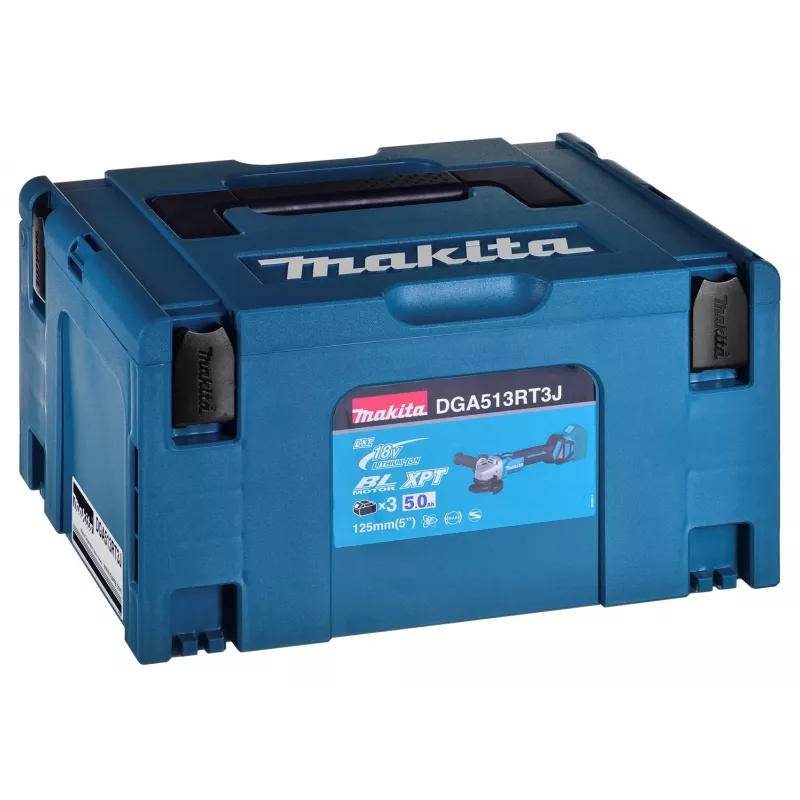 Kulmahiomakone 18V 3x5.0Ah akku DGA513RT3J MAKITA