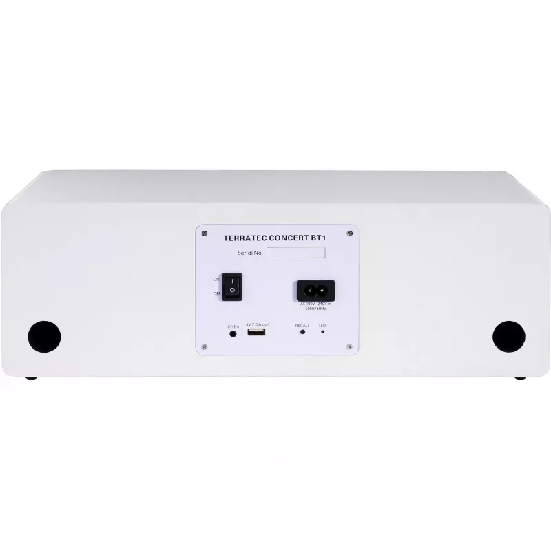 Terratec Concert BT 1 - 2.0 - sisäänrakennettu - 2-tie - langaton - Bluetooth - Bluetooth (130660)