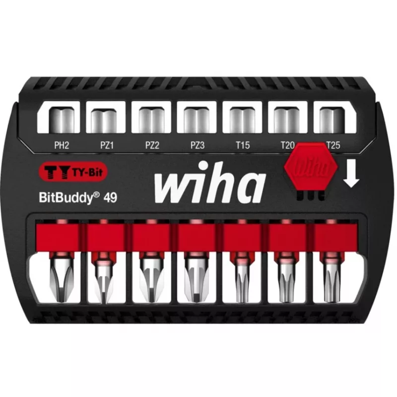 Teräsarja Wiha BitBuddy TY 49 mm