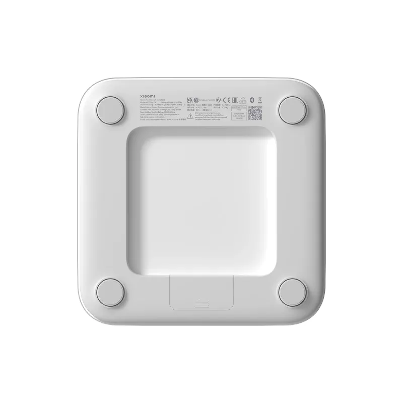 Elektroninen kehonvaaka Xiaomi Smart Scale S200 – max. 150 kg, tarkkuus 50 g, 280×280×24,5 mm, valkoinen