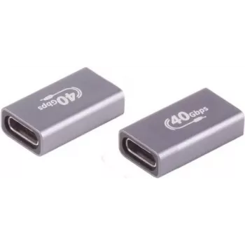 USB-C-liitin ShiverPeaks 13-60003 40 Gbit/s metallikotelo, yksipuolinen data-/latausliitäntä