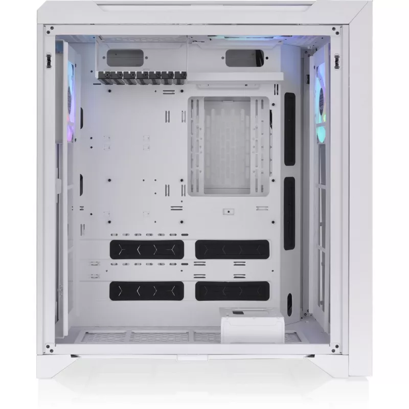 CTE C700 TG ARGB Snow, tornikotelo valkoinen, karkaistu lasi
