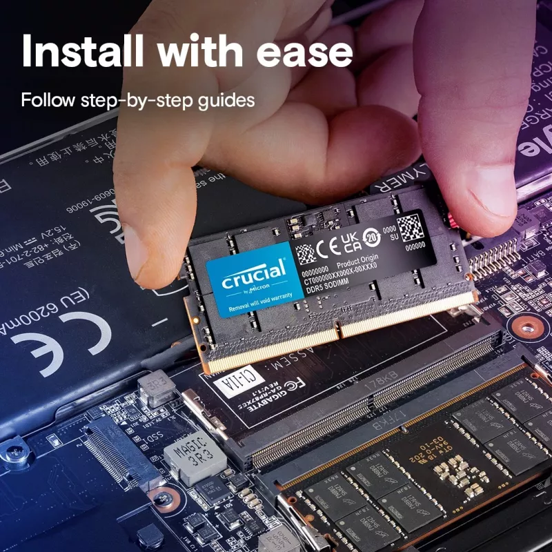 Kannettavan muisti DDR5 SODIMM 64GB(1*64)/5600 CL46