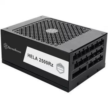 HELA 2500R, PC-virtalähde musta, 4x 12-pin High Power GPU, 7x PCIe, kaapelinhallinta, 2500 wattia