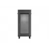 Räkkikaappi LANBERG FF01-6624-23BL 24U vapaasti seisova 19 tuumaa 600×600 mm IP20 musta