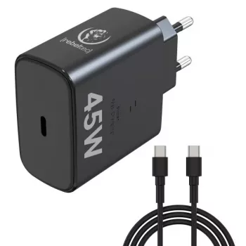 Rebeltec pikalaturi USB-C RBLAKT00026 45W kannettaville ja puhelimille