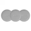 Yale Dot 3 kpl:n pakkaus, hopea