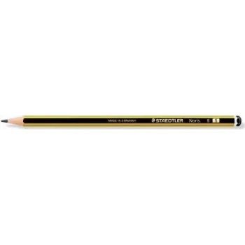 STAEDTLER Noris - B - musta - keltainen - Saksa - PEFC - 2 mm - 12 kpl