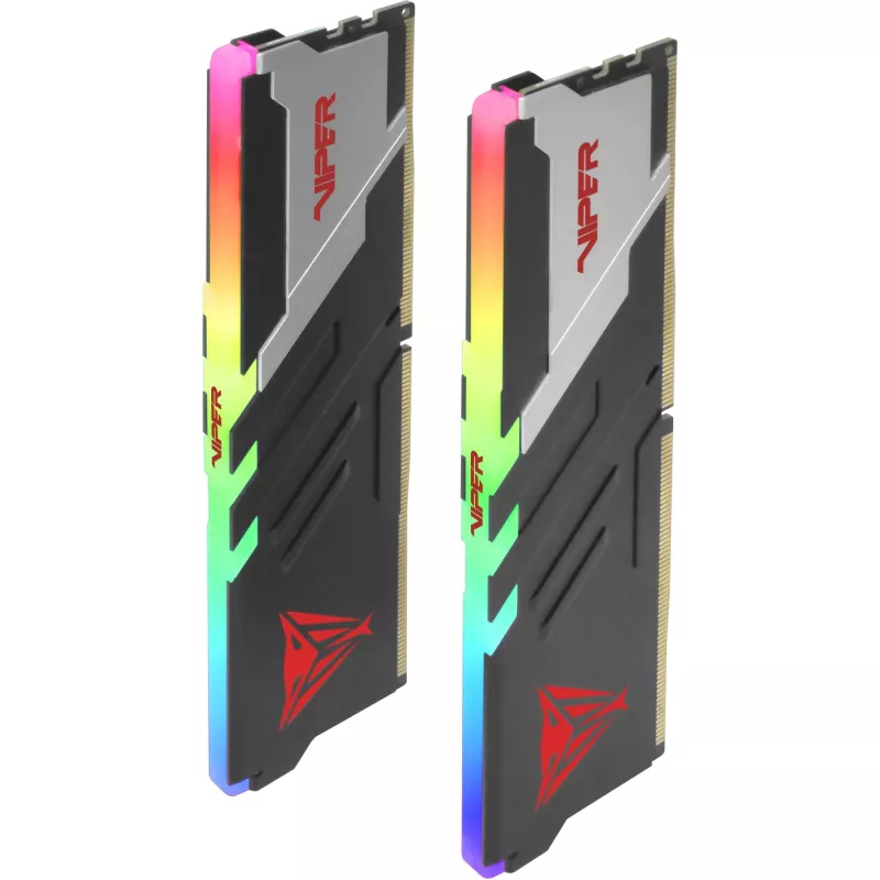 Patriot Viper Venom RGB PVVR532G720C34K DDR5-7200 32 GB (2x 16 GB) CL34 muistisarja, Intel XMP 3.0, musta