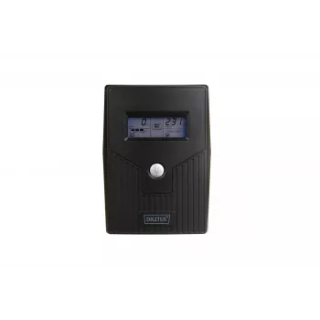 Keskeytymätön virransyöttö DIGITUS DN-170064-LCD-B 800VA 480W Line-Interactive LCD:llä